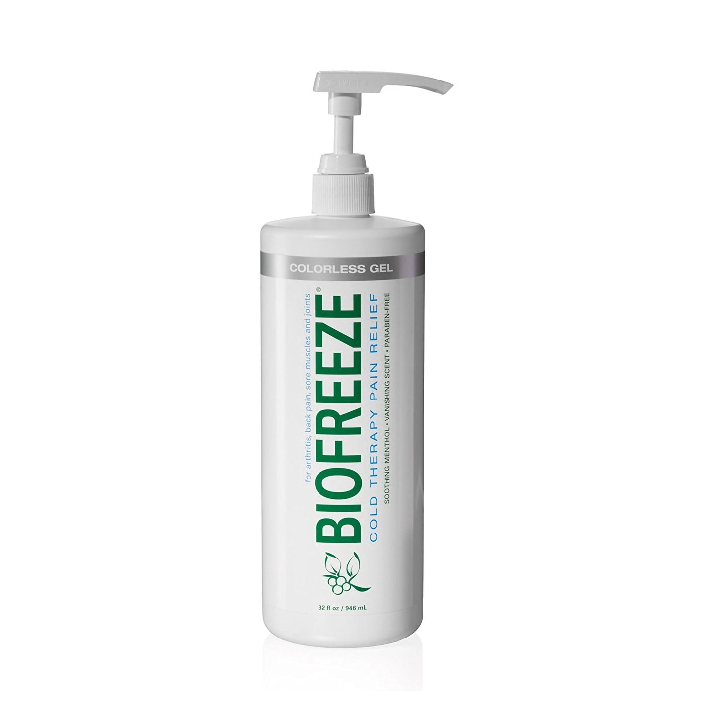 Biofreeze® Professional Topical Pain Relief 5% Strength Menthol Topical Gel 32 oz. (1027519_CS)