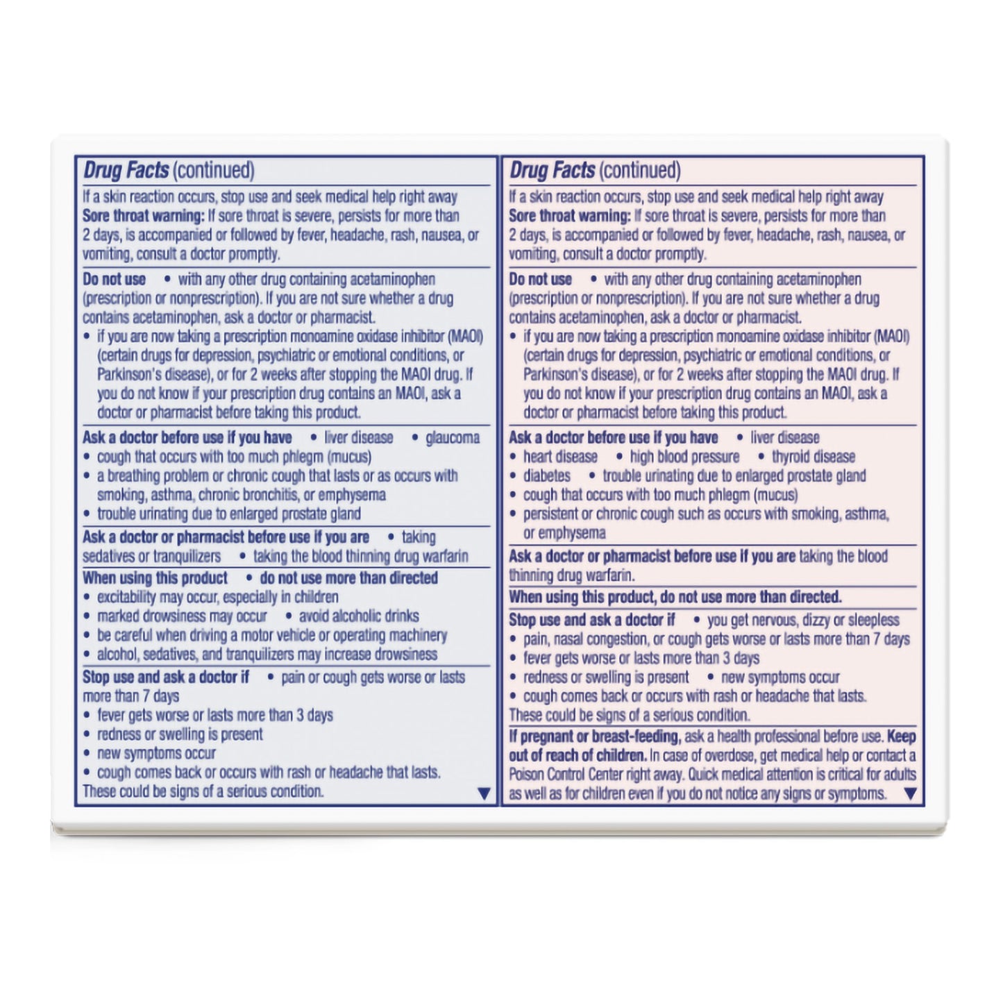 DayQuil® Nyquil® Combo Pack Cold and Cough Relief 325 mg - 10 mg - 5 mg Strength and 325 mg - 15 mg - 6.25 mg Strength Gelcap 48 per Box (829814_CT)