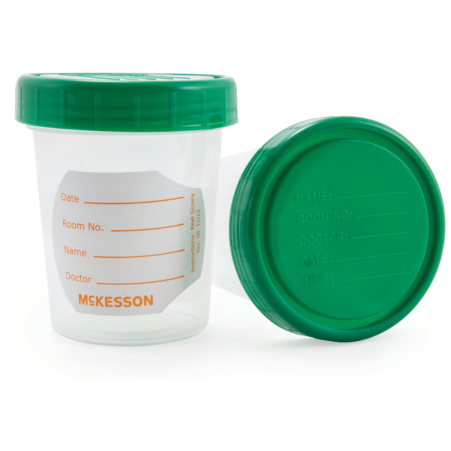 McKesson Specimen Container 120 mL (4 oz.) Screw Cap NonSterile (911759_EA)