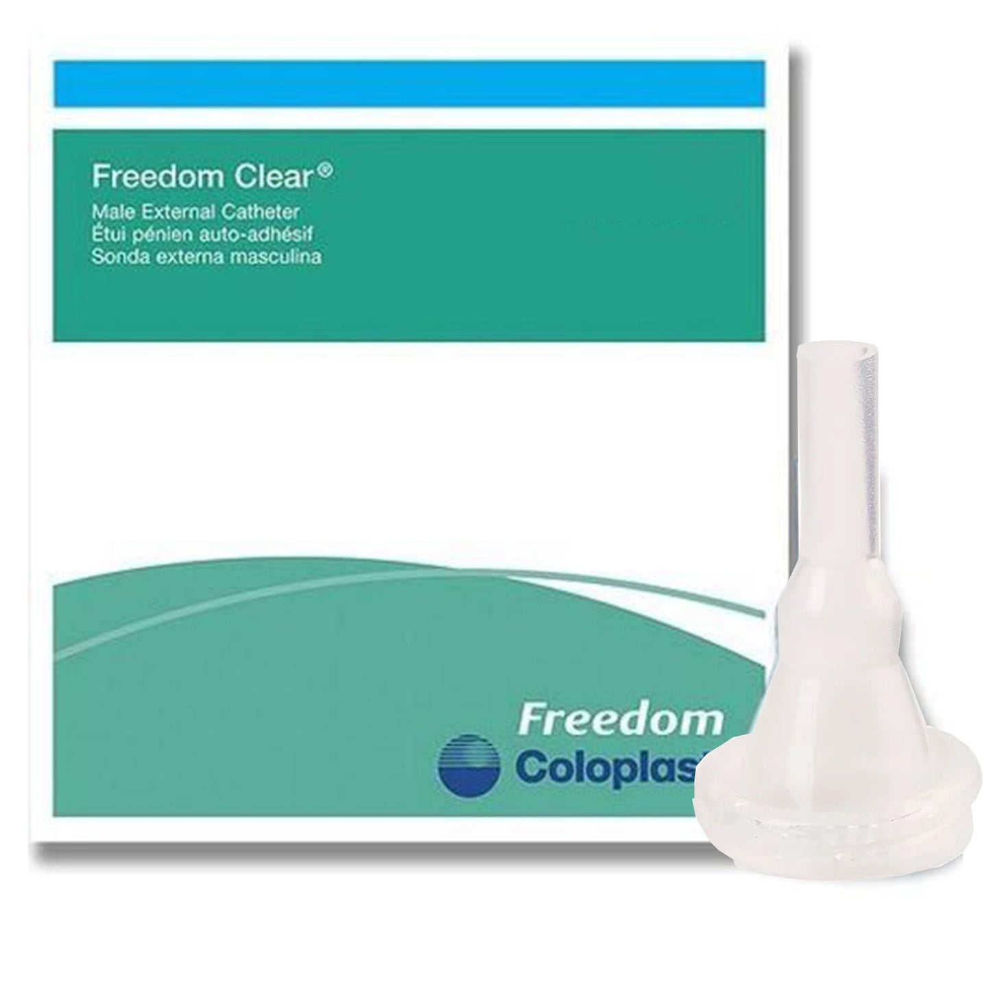 Freedom Cath® Male External Catheter Self-Adhesive Strip Latex Small (152249_EA)