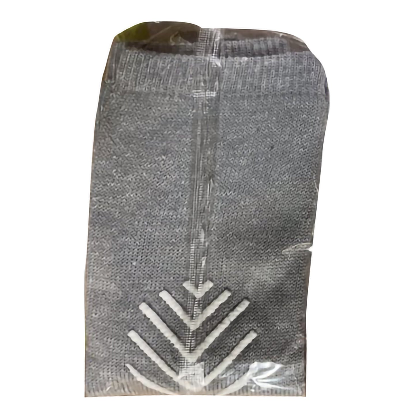Welmed Slipper Socks Unisex Adult X-Large Single Tread Single Patient Use Gray (802643_PR)