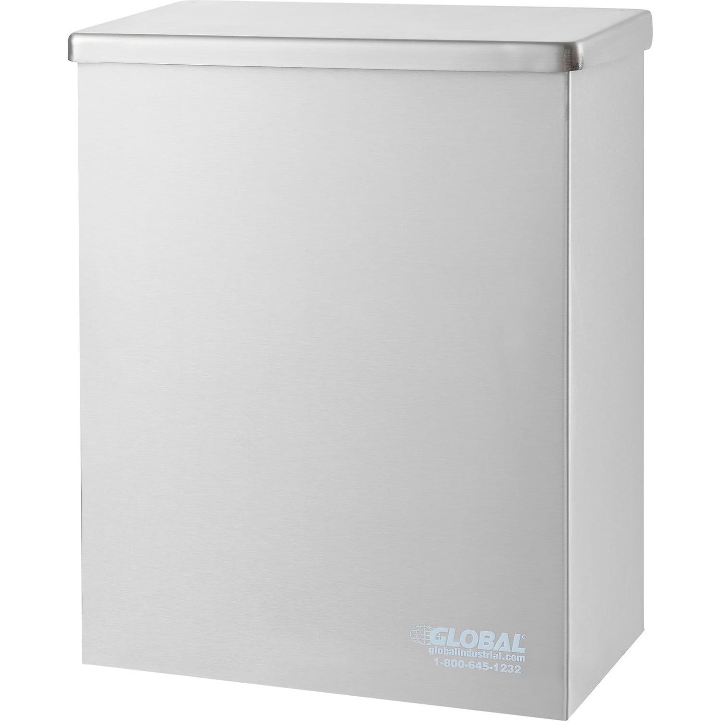 Global Industrial Sanitary Napkin Disposal - Stainless Steel (WB641087)