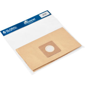 Global Industrial Paper Filter Bag for 6.6 Gallon Wet Dry Vacuum (WB641199)