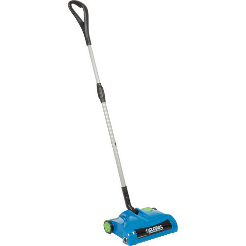 Global Industrial Rechargeable Cordless Sweeper, 12" Cleaning Width (WB641288)
