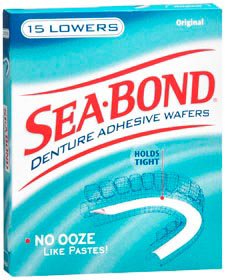 Sea•Bond® Denture Adhesive Wafer 15 per Box (747503_EA)