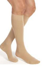 Jobst® Relief Compression Stocking Knee High Medium Black Closed Toe (747760_PR)