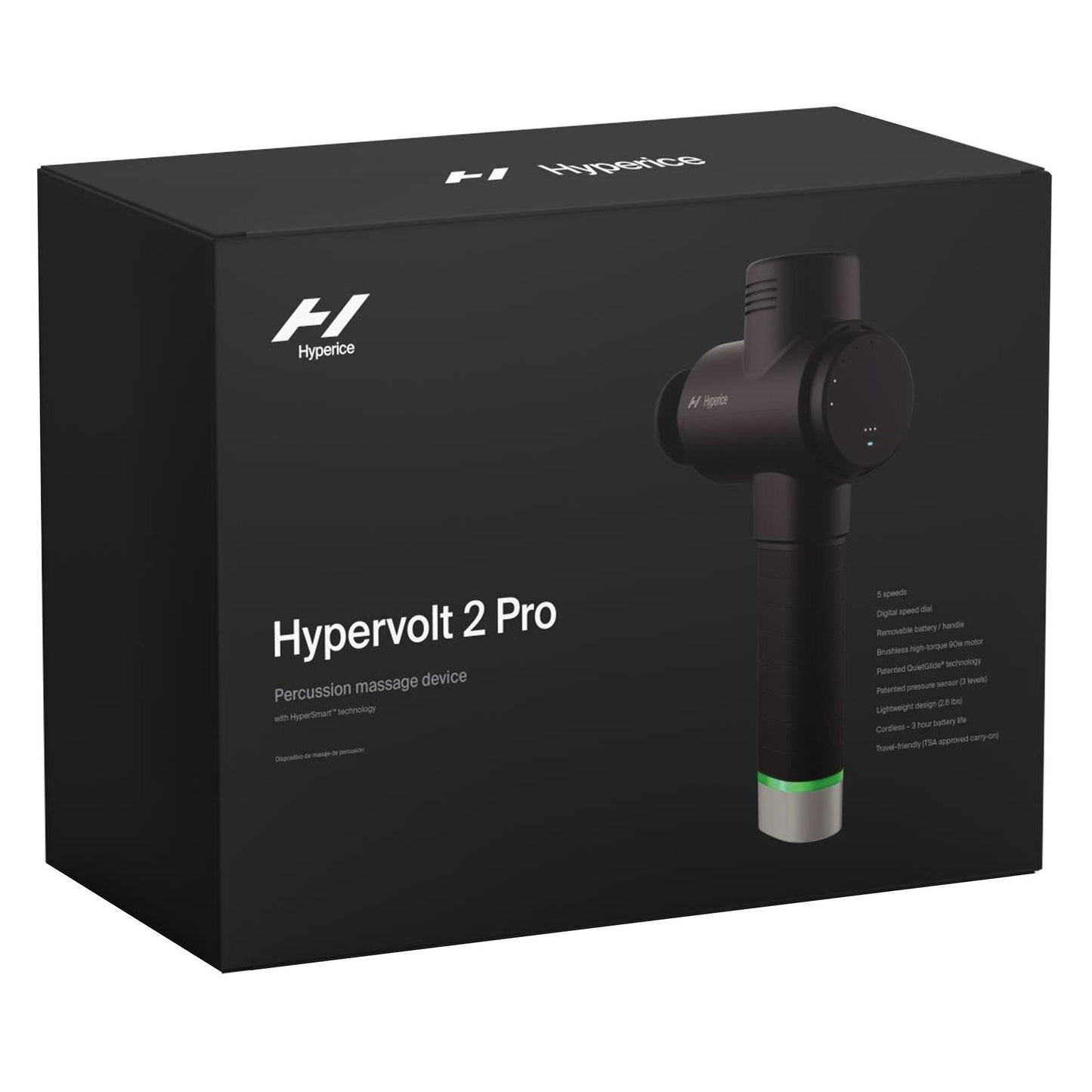 Hyperice Hypervolt 2 Pro Hand-Held Massager 2-1/2 X 8 X 10.4 Inch (1235910_EA)