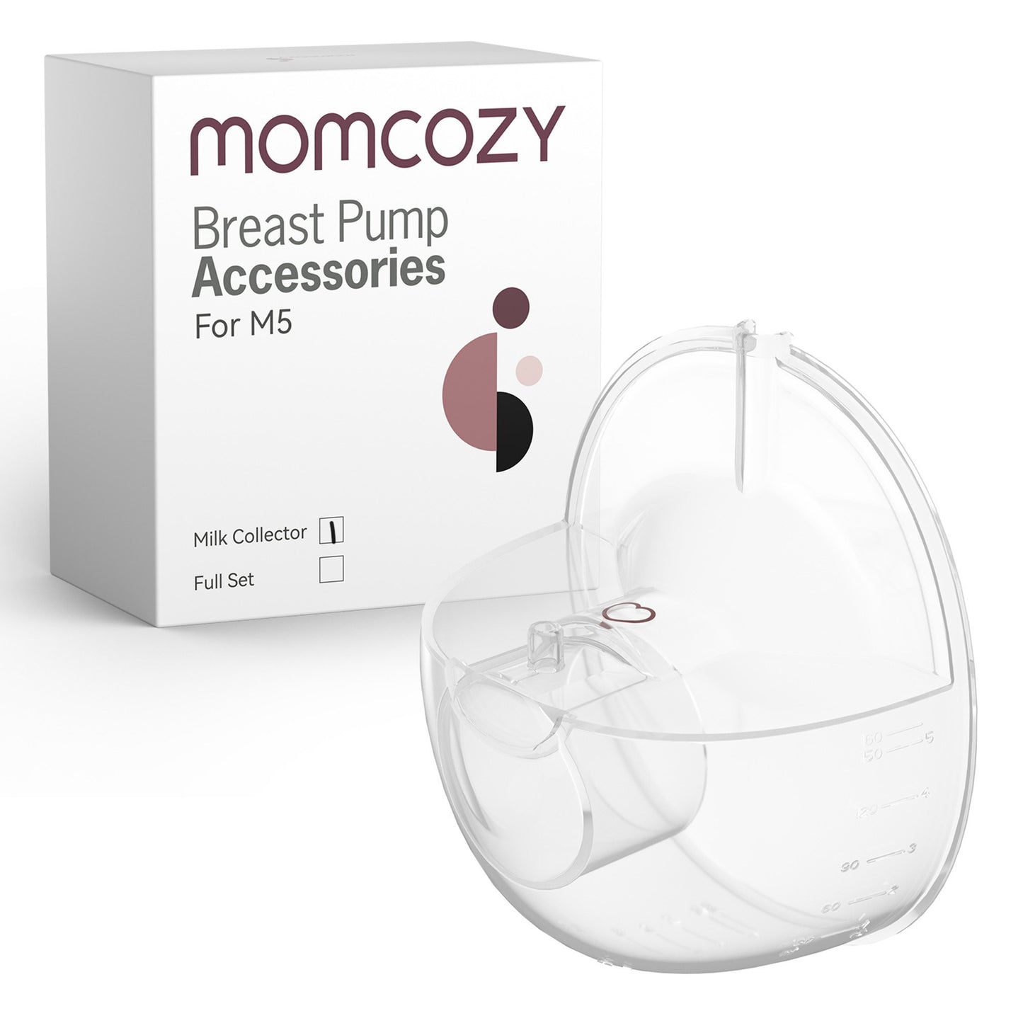 Momcozy Breast Milk Collection Container Cup For M5 Wearable Breast Pump (1261814_EA)