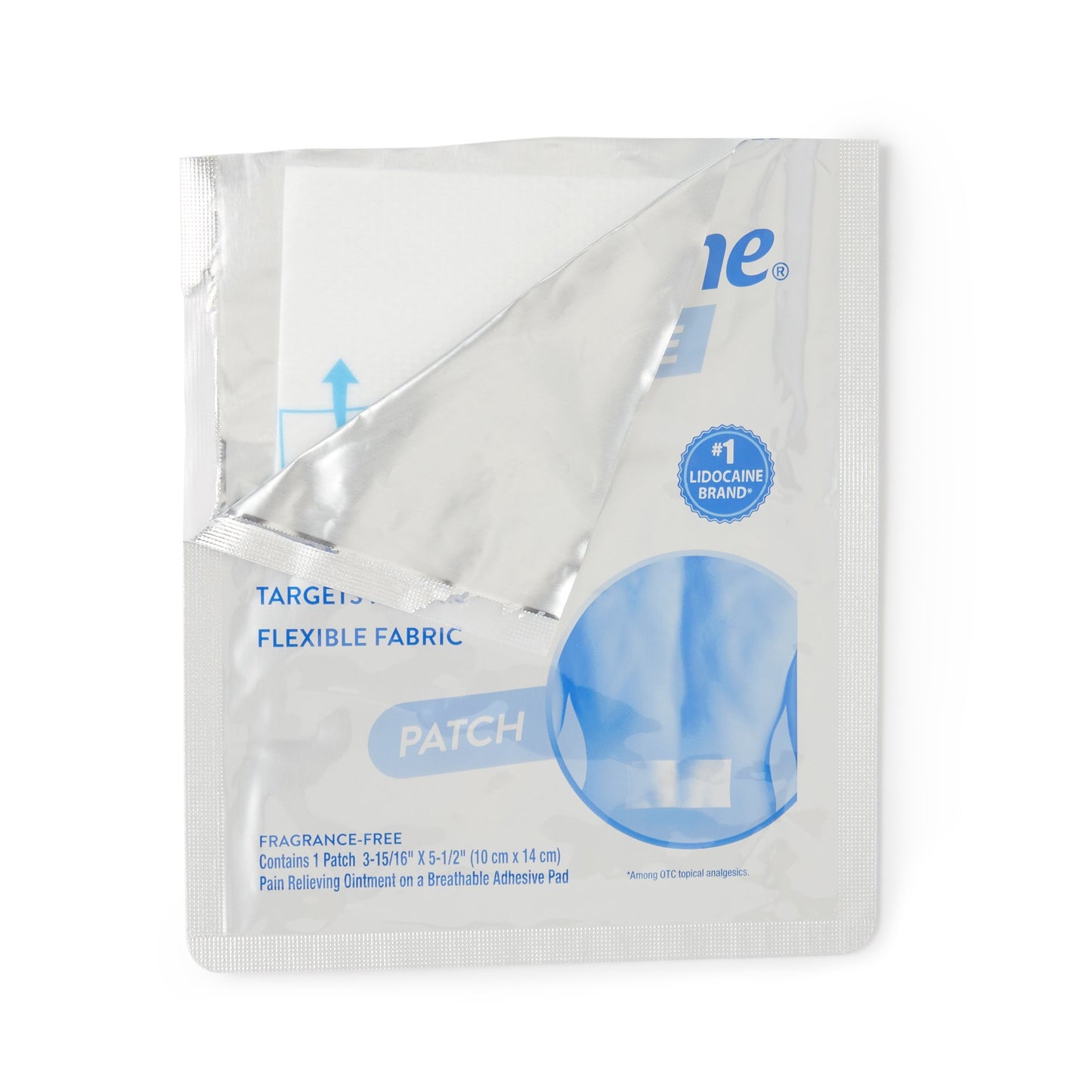 Aspercreme® Topical Pain Relief 4% Strength Lidocaine Patch 5 per Box (1093076_BX)