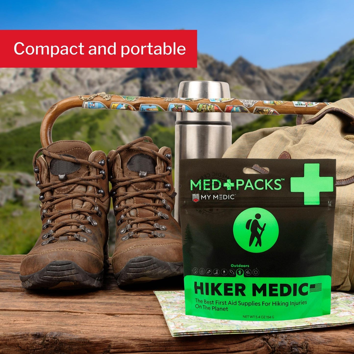 My Medic™ MED PACKS Hiker Medic First Aid Kit Plastic Pouch (1207734_EA)