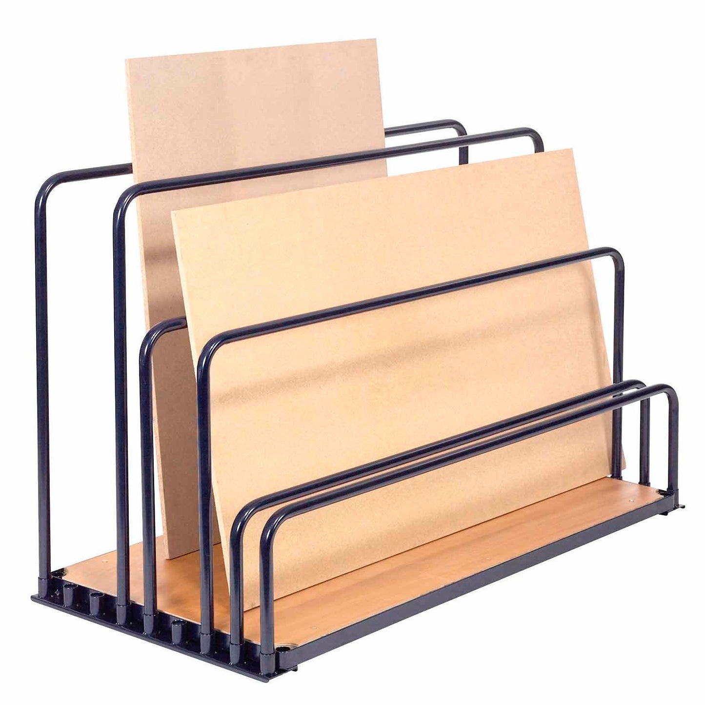 Global Industrial Adjustable Floor Sheet Rack, 48"W x 24"D x 36"H, 2000 lb. Capacity, Blue (WB652208)