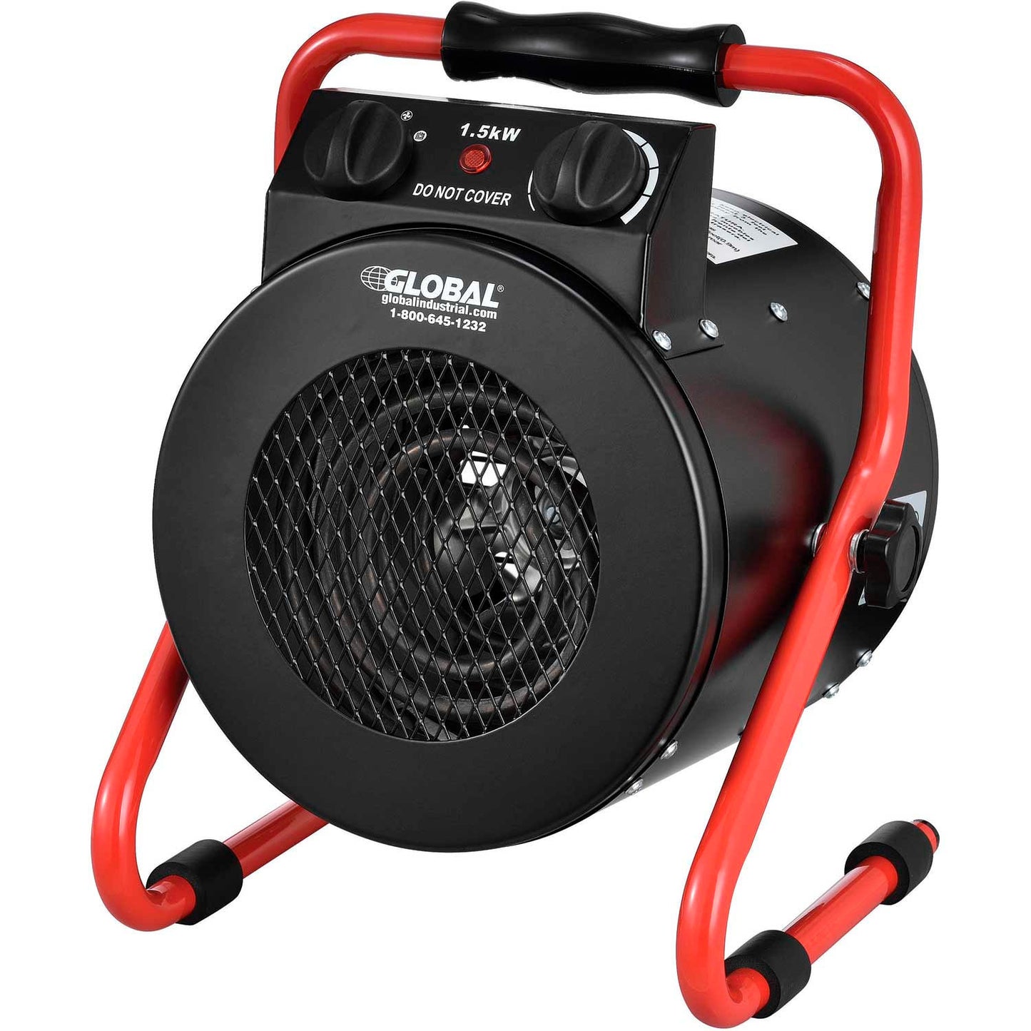 Global Industrial Portable Electric Space Heater, 120V, 1500W (WB653579)