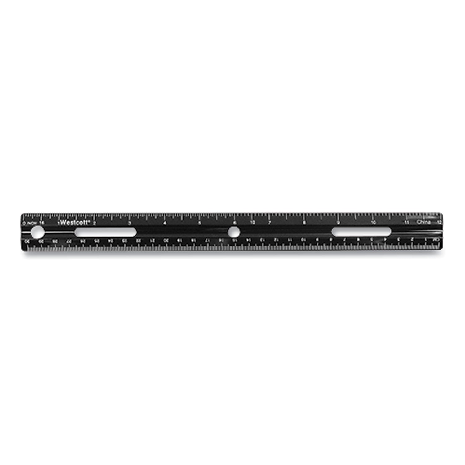 westcott-r-kleenearth-recycled-ruler-standard-metric-12-long-plastic-black-wtc41015_1
