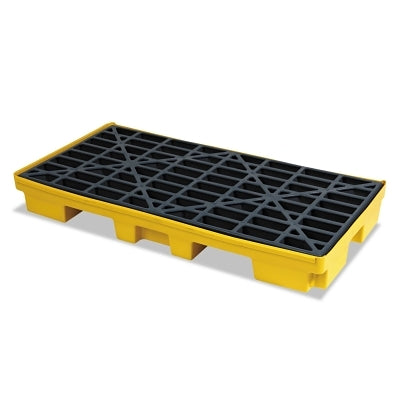 Brady SPC Spill Containment Decks, Blue/Yellow, 2,500 lb, 21 gal, 52 in x 26 in (655-SC-SD2)
