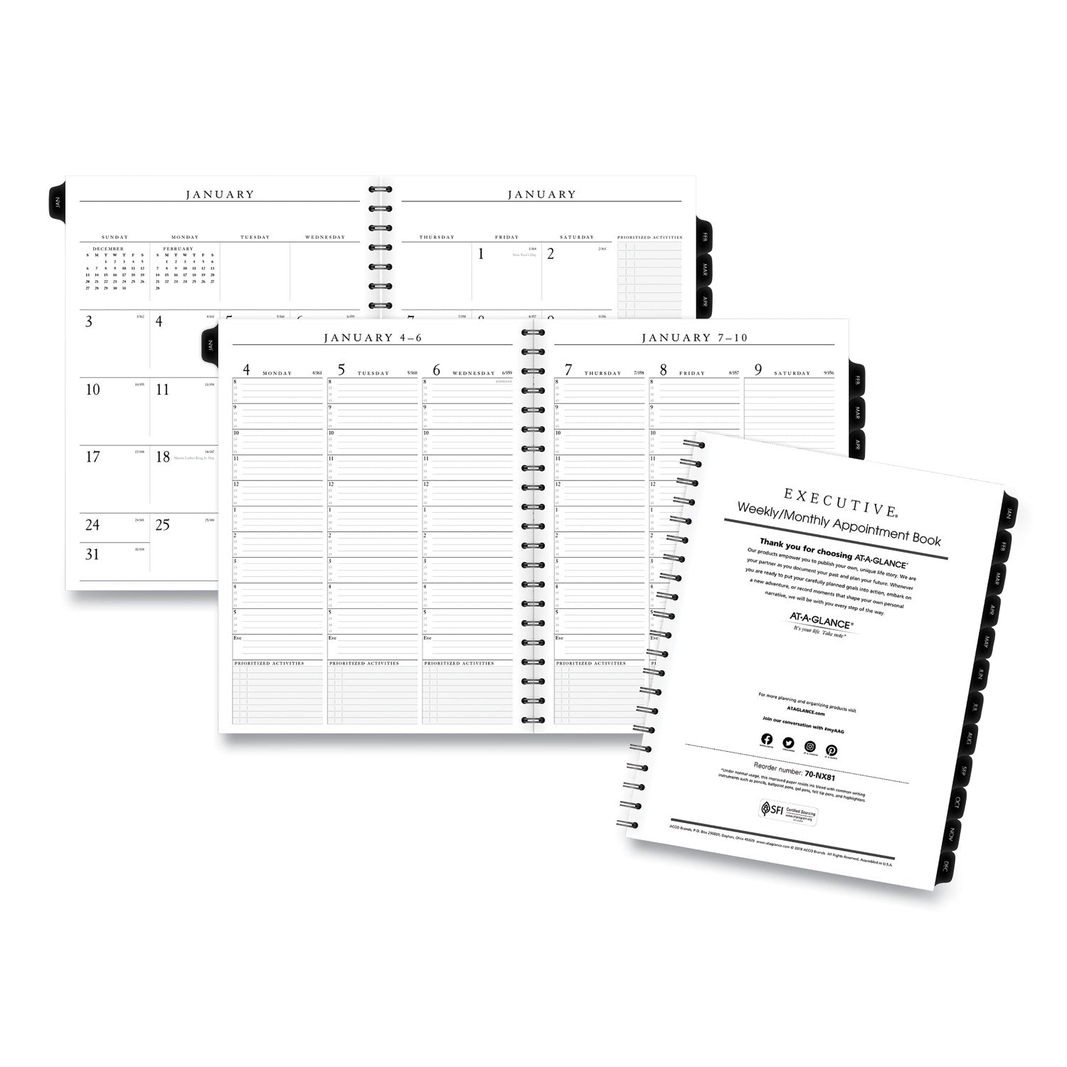 at-a-glance-executive-weekly-monthly-planner-refill-with-15-minute-appointments-num-aag7091110_1