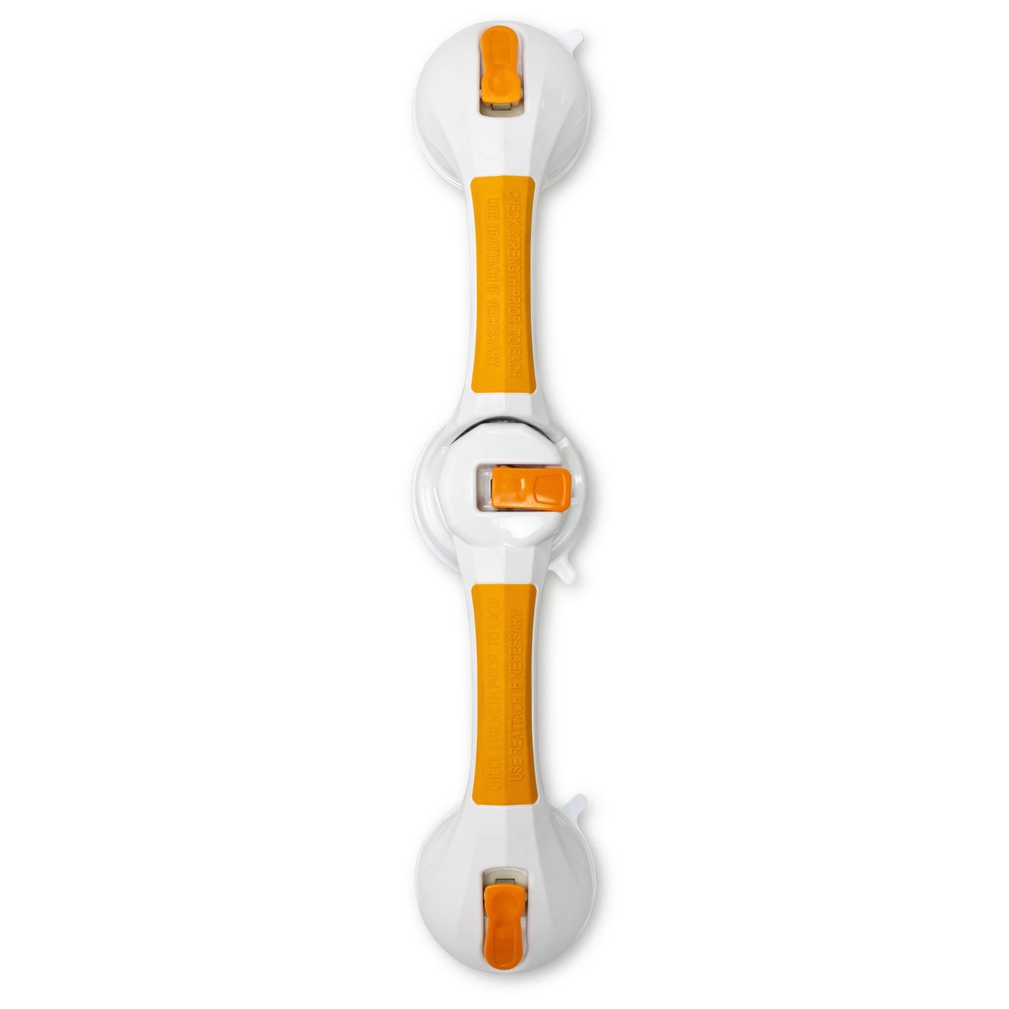 McKesson Rotating Suction-Cup Grab Bar White / Yellow Plastic (1103383_EA)