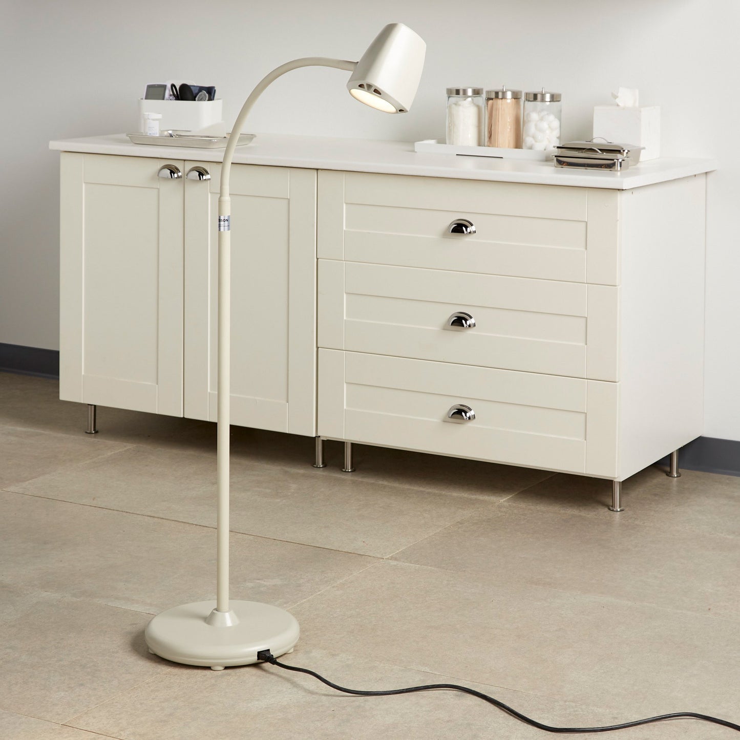 McKesson Exam Light Floor Standing LED Bulb 12 Watt Beige Lamp (1029929_EA)