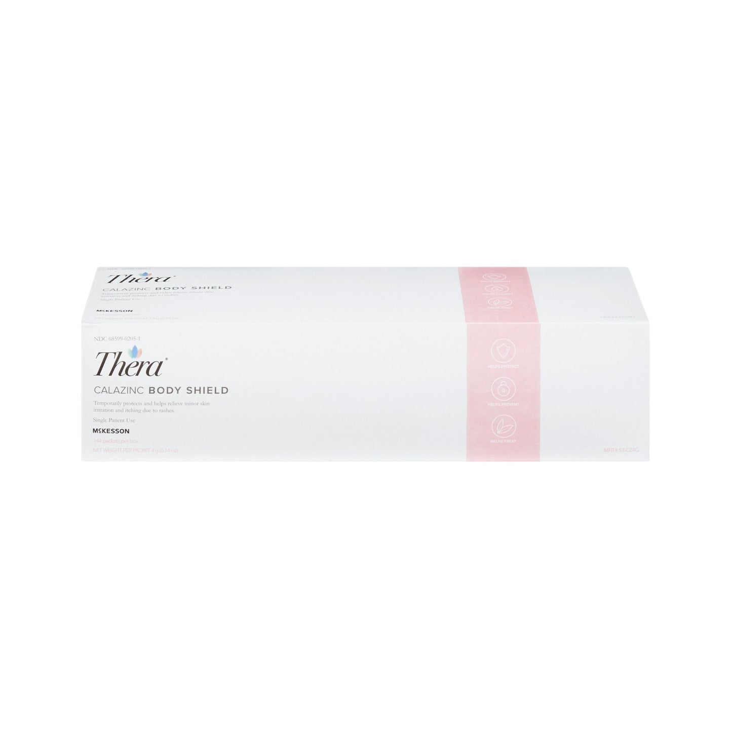 Thera® Calazinc Body Shield Skin Protectant 4 Gram Individual Packet Scented Cream (1049765_CS)