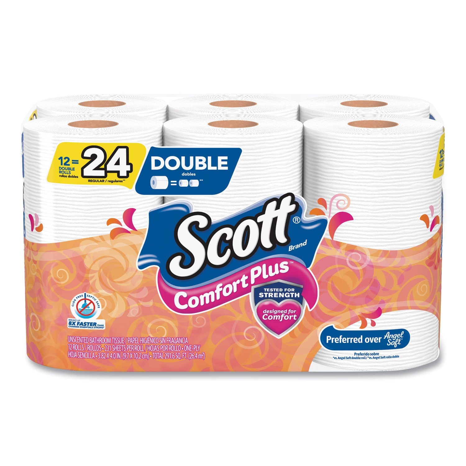 scott®-comfortplus-toilet-paper-double-roll-bath-tissue-septic-safe-1-ply-white-231-sheets-roll-12-rolls-pack-4-packs-carton-kcm47618_1