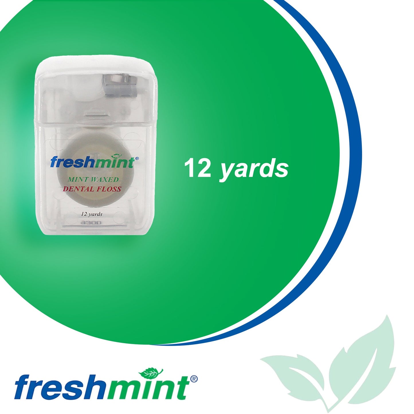Freshmint® Dental Floss 12 Yard Mint Flavor (810220_PK)