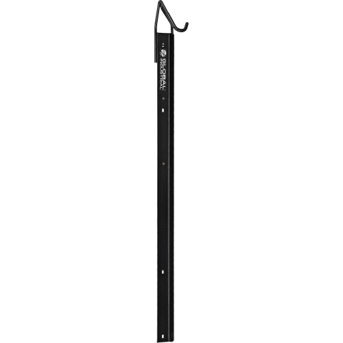 Global Industrial Indoor Vertical Bike Rack Mount, 1 Bike Capacity, Black (WB670510)