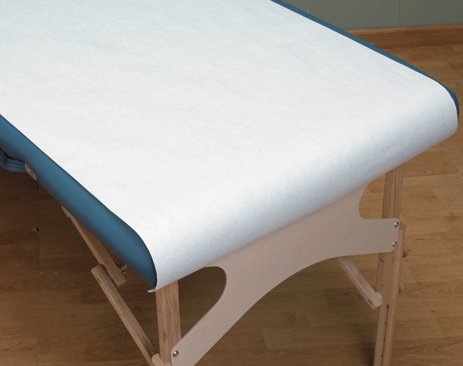 Spa Essentials® Table Paper 27 Inch Width 225 Foot Length White Smooth (732311_CS)