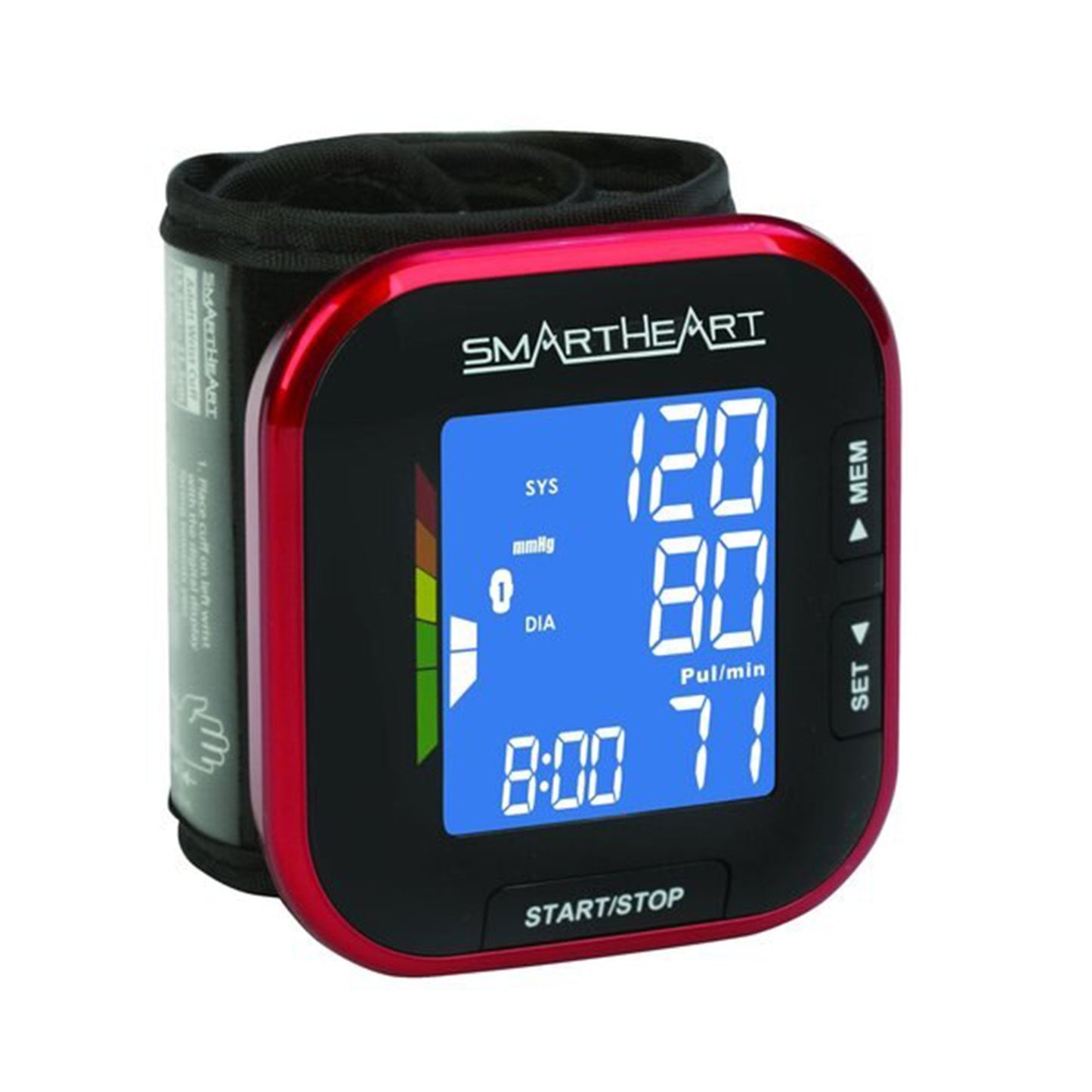 Smartheart Digital Blood Pressure Monitor Adult Cuff 5.5 X 7.6 Inch Mobile (1237413_EA)