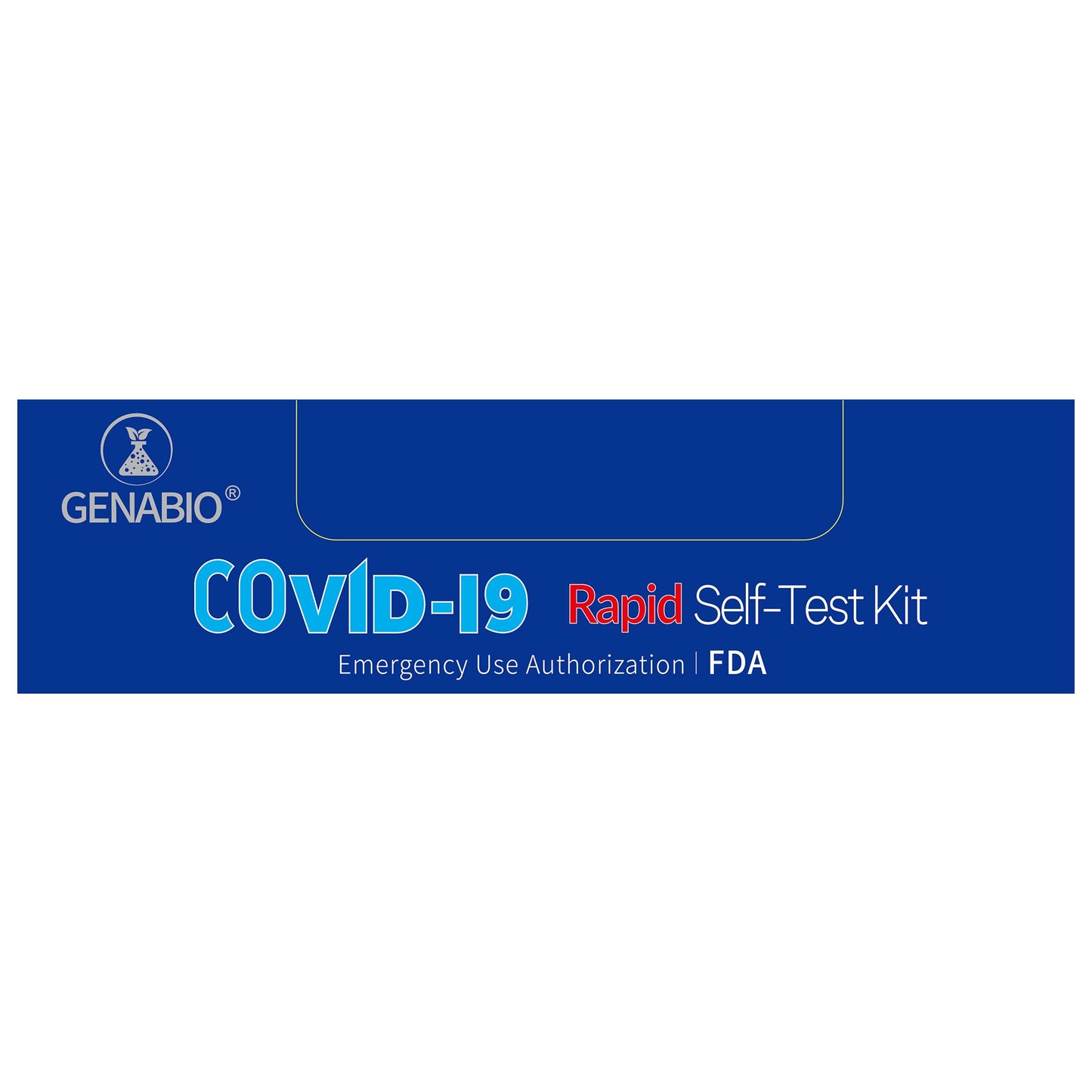 Genabio® Respiratory Test Kit COVID-19 Rapid Self-Test 1 Test per Kit (1271384_PK)