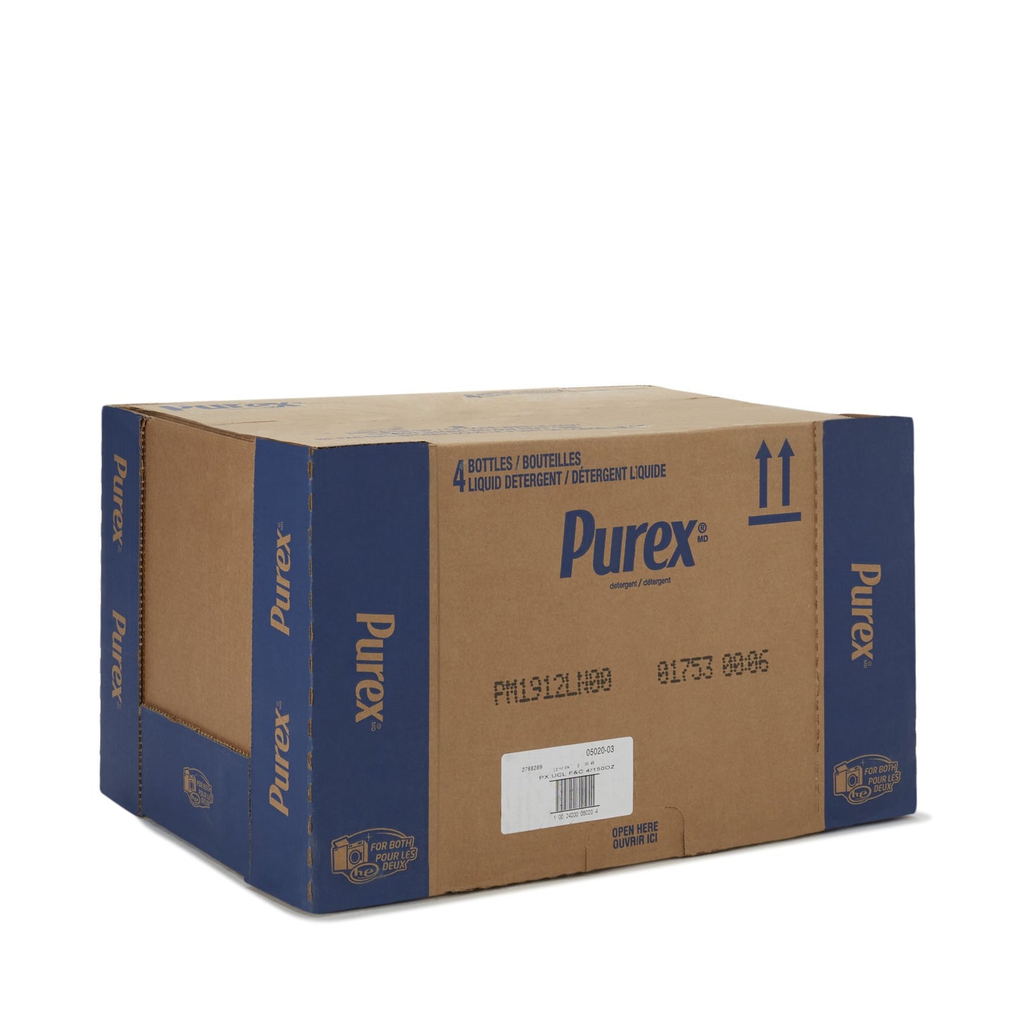 Purex® Free & Clear Laundry Detergent 150 oz. Bottle Liquid Unscented (1132101_CS)