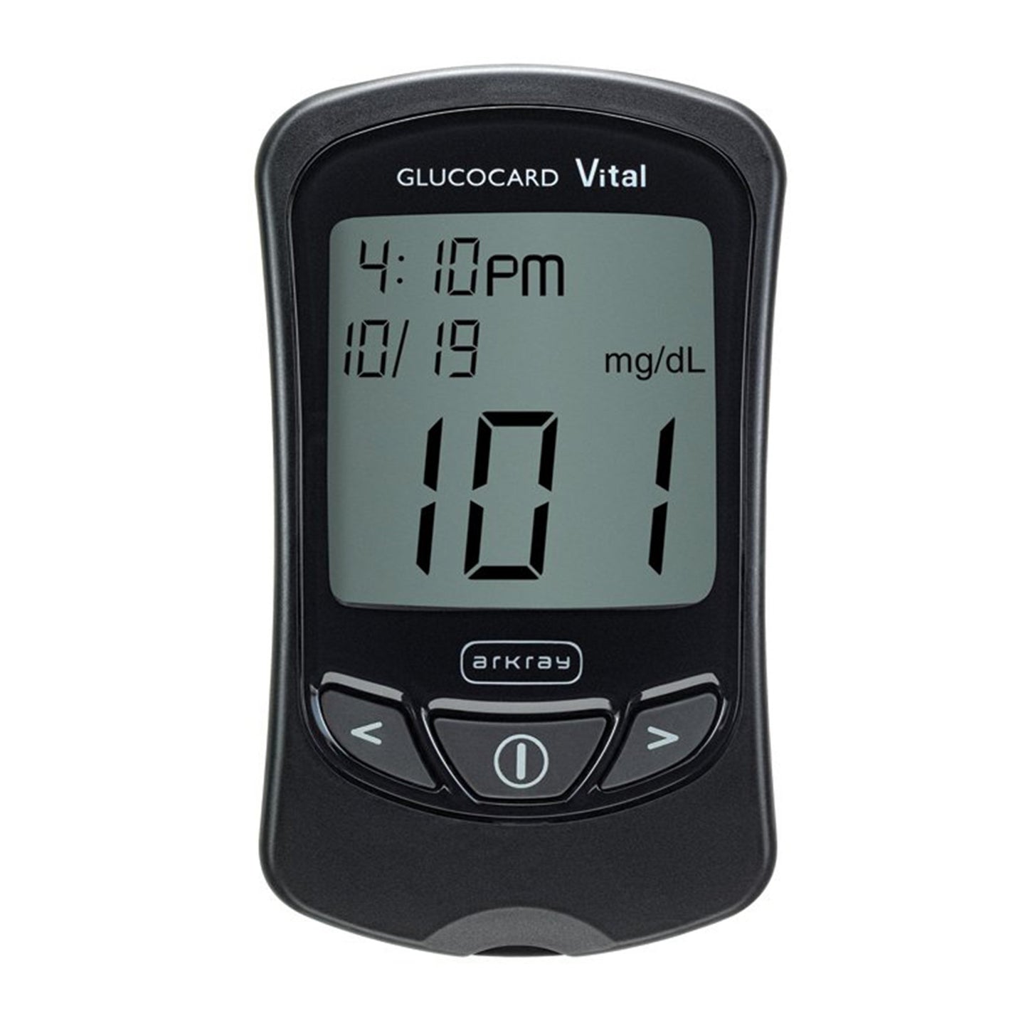 Glucocard® Vital™ Blood Glucose Meter 7 Second Results Stores up to 250 Results No Coding Required (848291_BX)