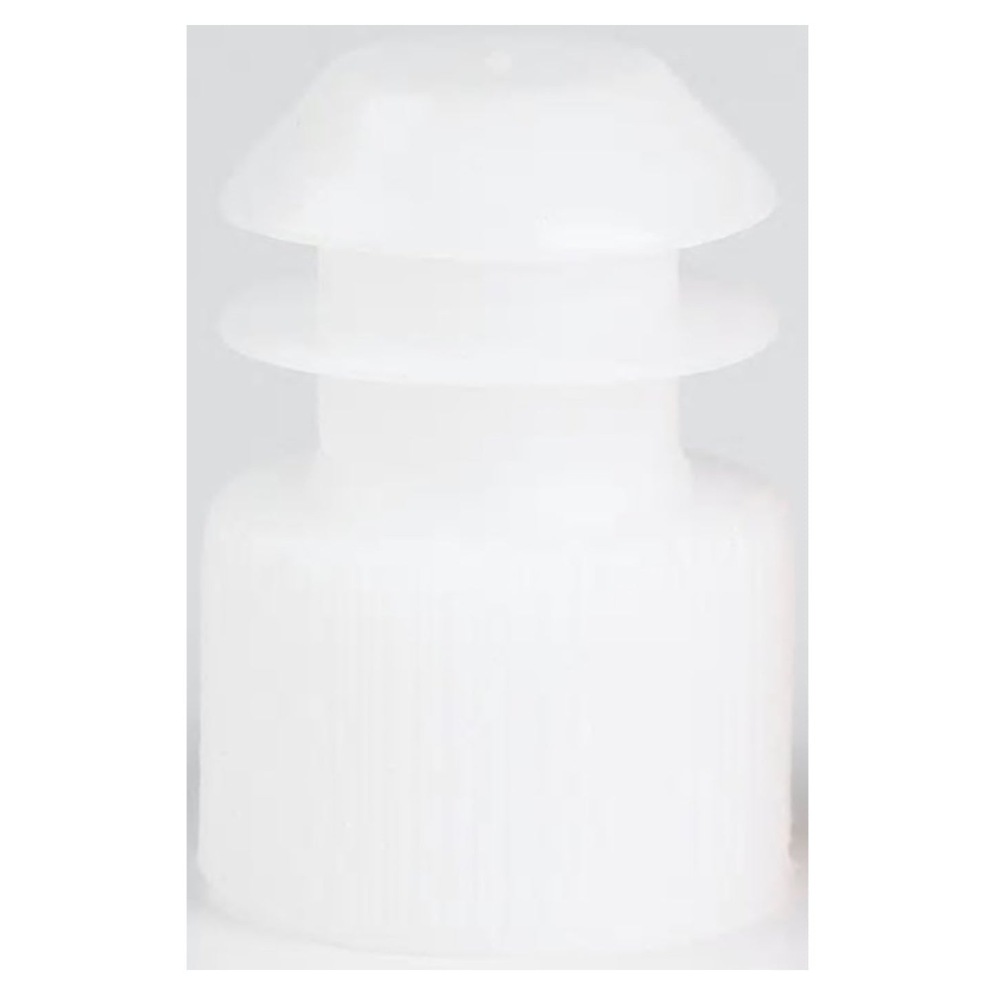 McKesson Tube Closure Polyethylene Flanged Plug Cap White 13 mm For Use with 13 mm Blood Drawing Tubes, Glass Test Tubes, Plastic Culture Tubes NonSterile (1175284_BG)