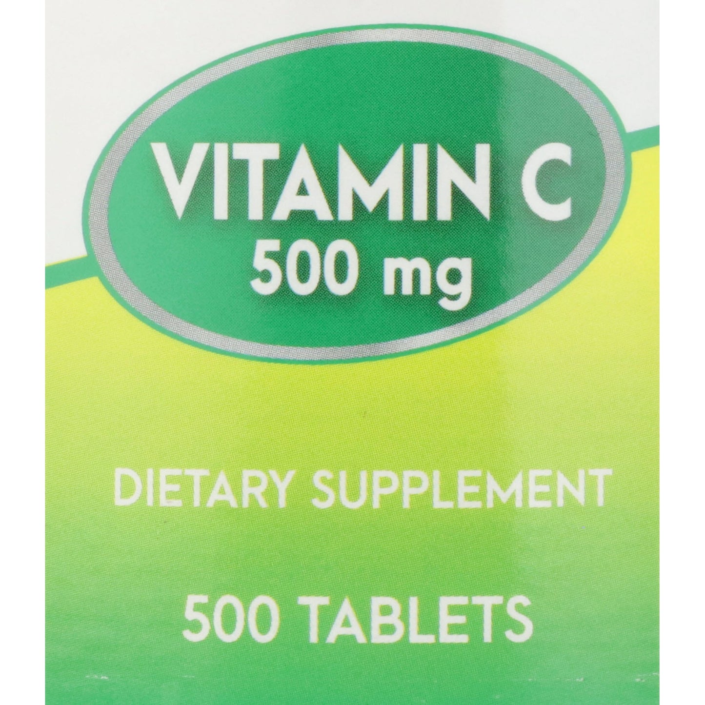 Geri-Care® Vitamin C Supplement Ascorbic Acid 500 mg Strength Tablet 500 per Bottle (689197_BT)