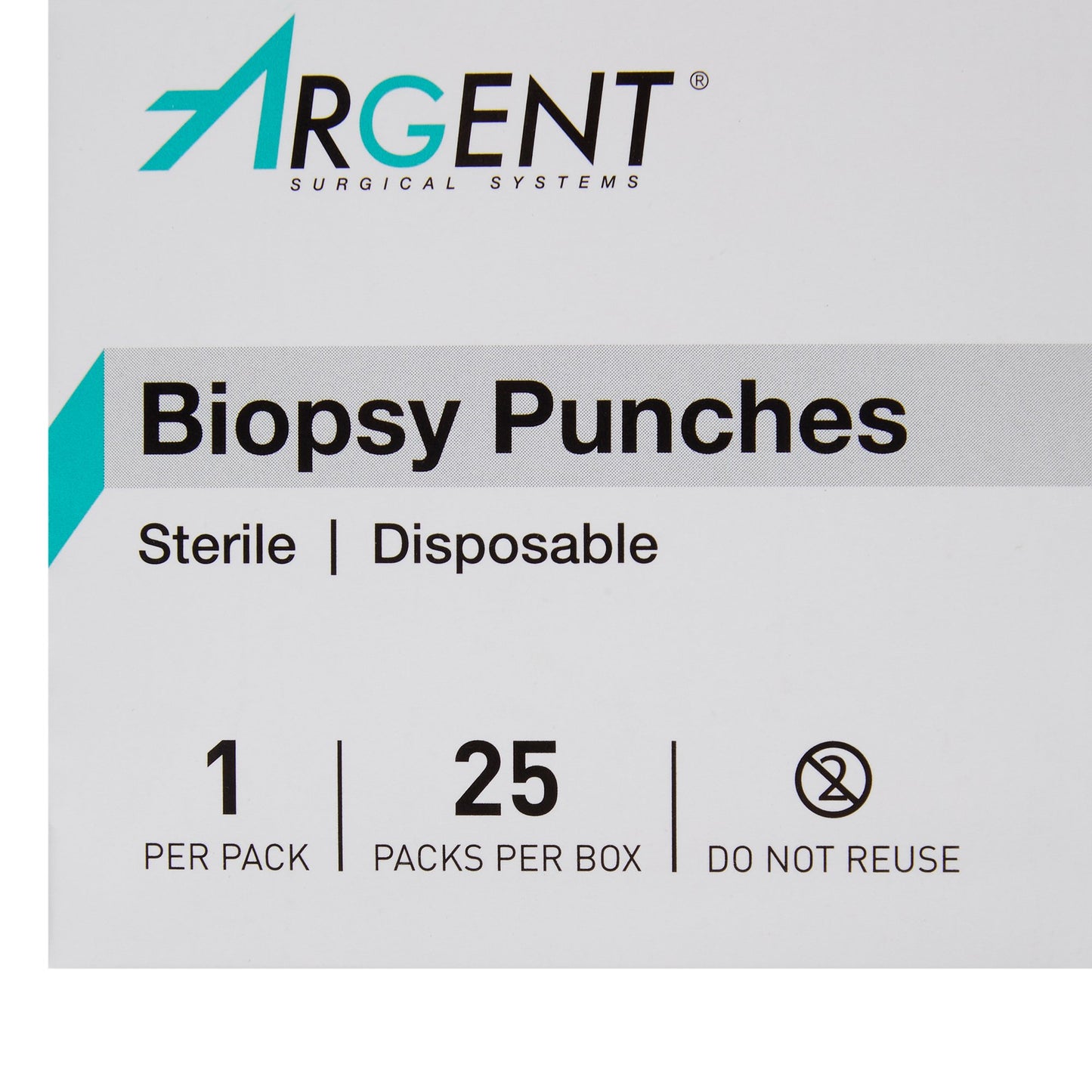 McKesson Argent™ Biopsy Punch Dermal 3 mm (1175172_CS)