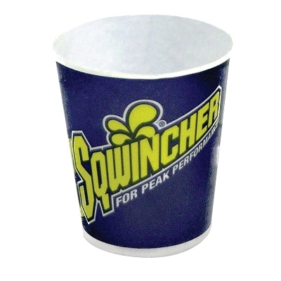 Sqwincher Cup, 5 oz, Blue/Yellow/White (690-158200106)