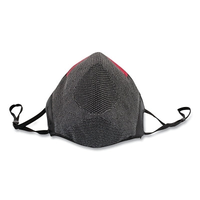 PIP Textile Face Cover with Replaceable Filter, 12 Filters, Adjustable Ear Loops/Nose Clip, One Size (068-LM-500-WF)