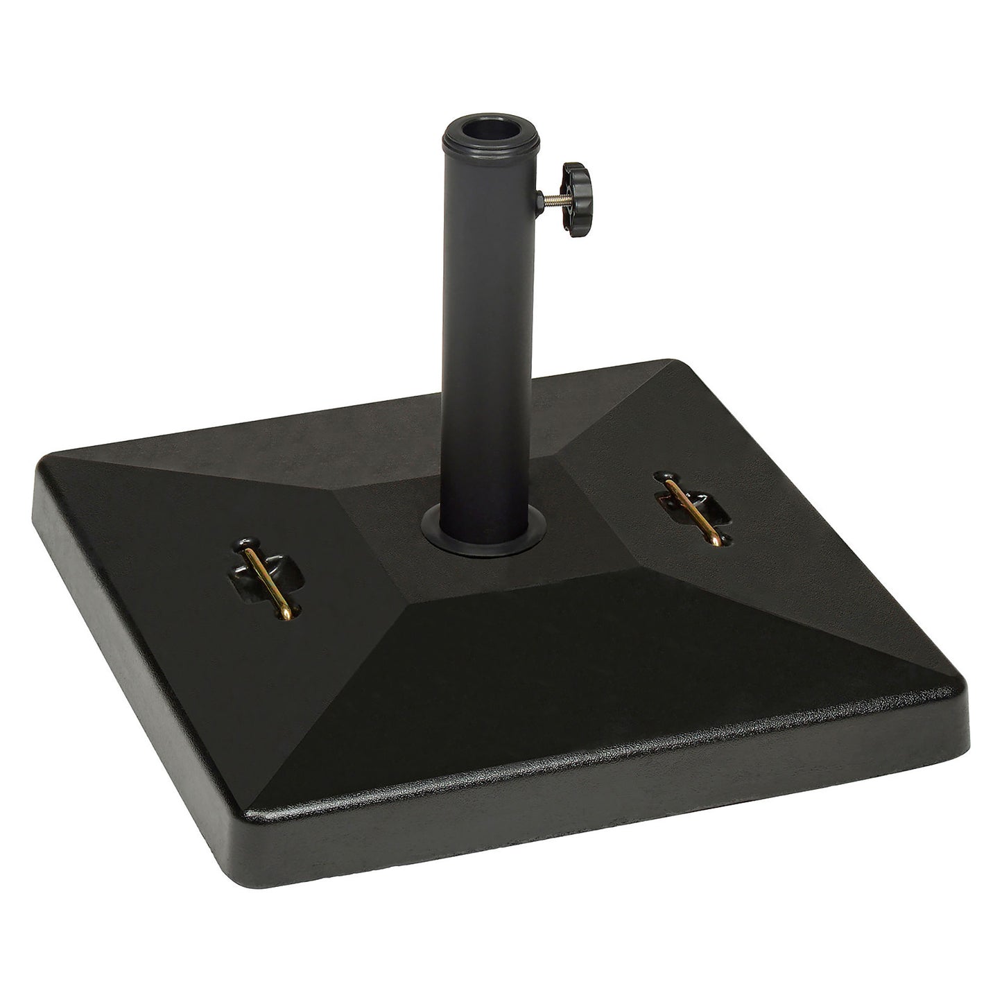 Global Industrial Umbrella Base - Concrete - 88 Lbs. - Black (WB695475)