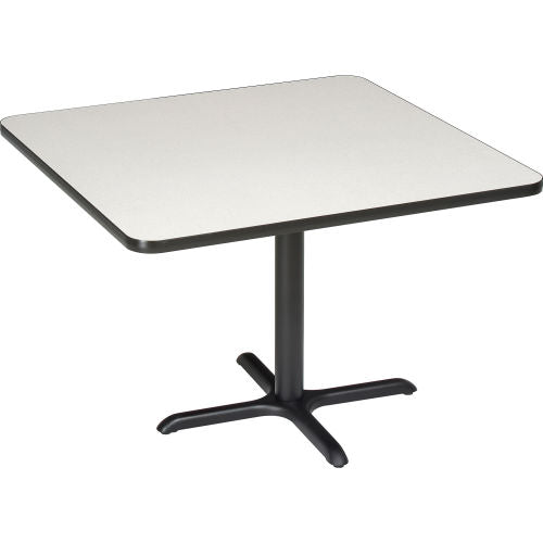 Interion 36" Square Restaurant Table, Gray (WB695674GY)