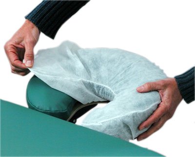 CanDo® Face Cradle Cover For Portable Massage Tables (841570_BG)