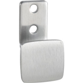 Interion Square Clothes Hook - Silver Satin Finish (WB695766)