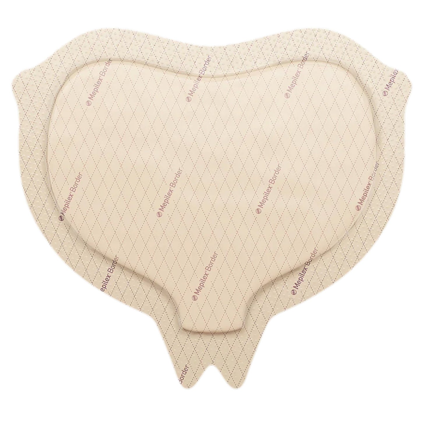 Mepilex® Border Sacrum Foam Dressing 6-1/3 X 7-9/10 Inch With Border Film Backing Silicone Adhesive Sacral Sterile (1069315_EA)
