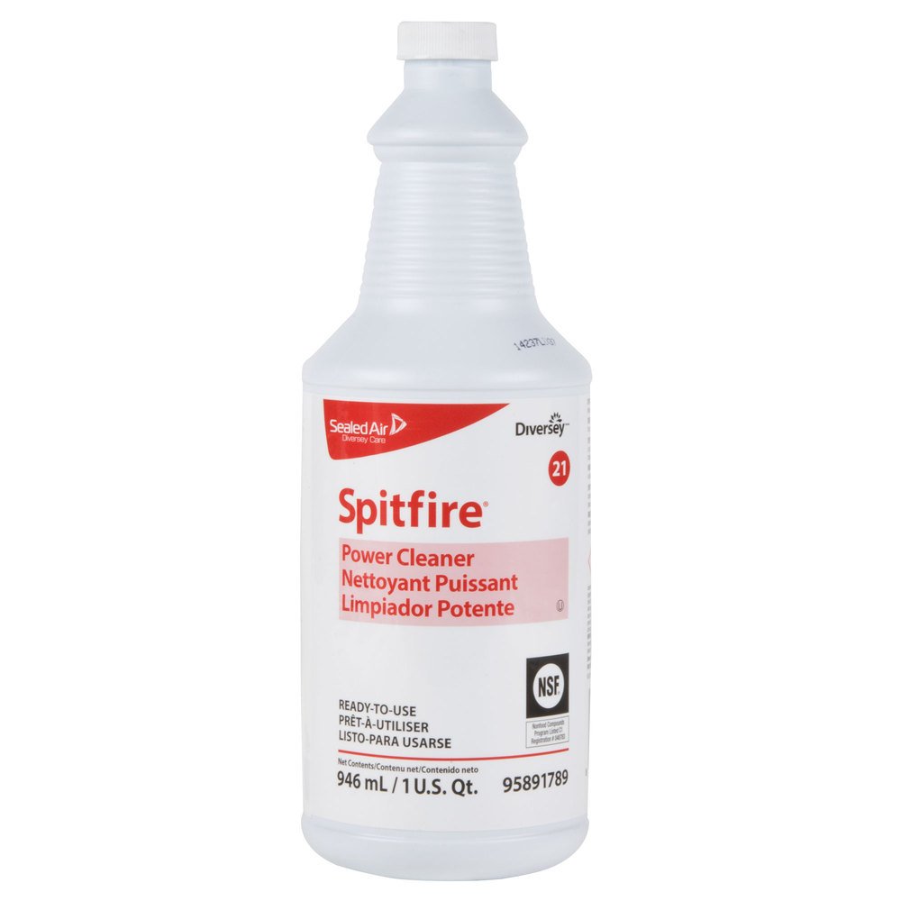 Diversey™ Spitfire® Surface Cleaner Alcohol Based Trigger Spray Liquid 32 oz. Bottle Pine Scent NonSterile (852953_CS)