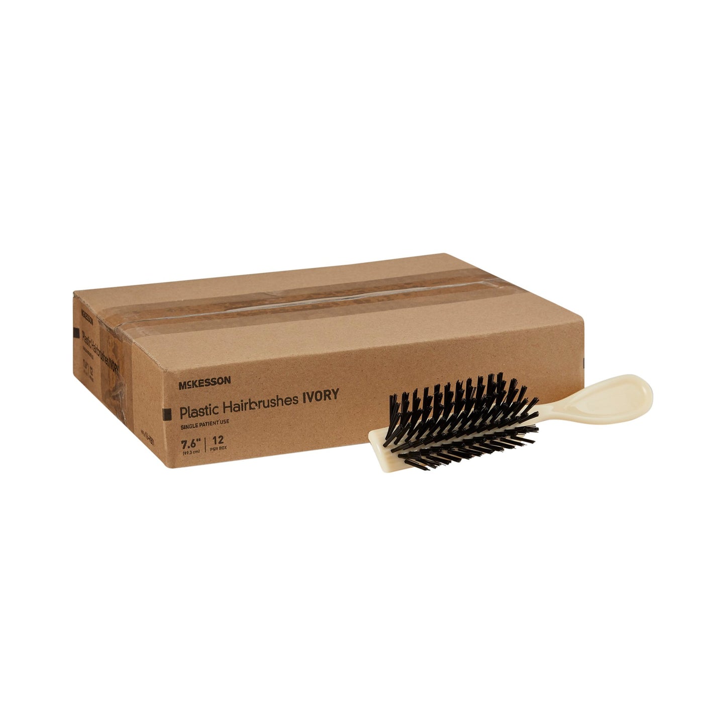 McKesson Hairbrush Polypropylene Bristles 7.6 Inch (472580_EA)