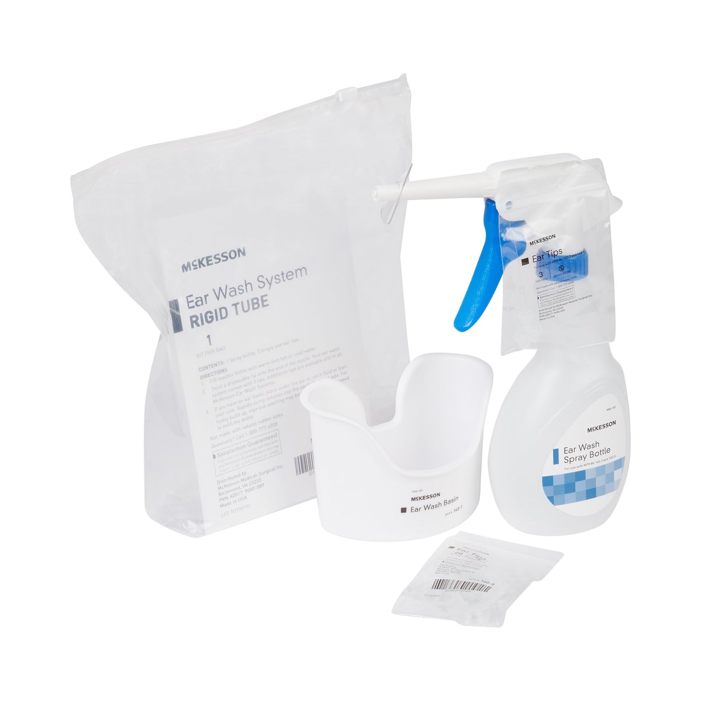 McKesson Ear Wash System Disposable Tip Blue / White (1068696_BG)