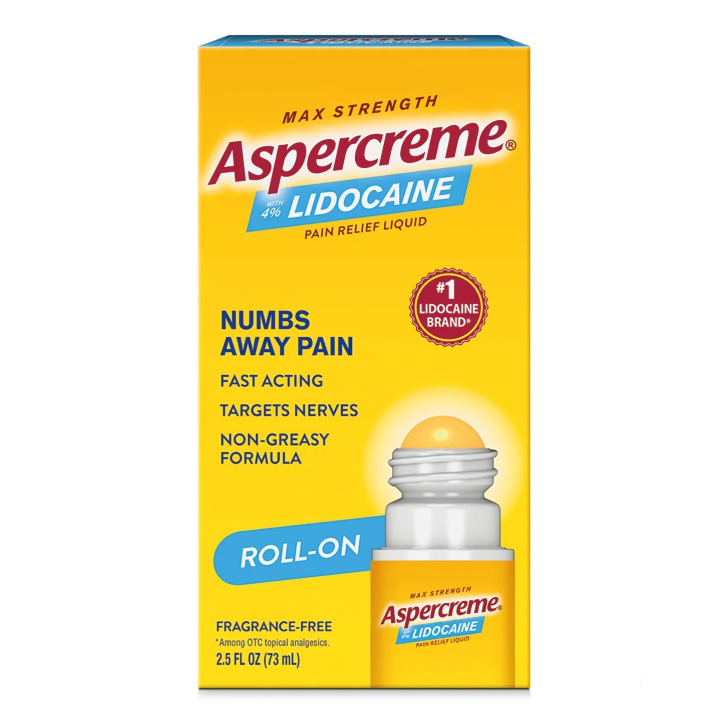 Aspercreme® Topical Pain Relief 4% Strength Lidocaine Liquid (1230691_EA)