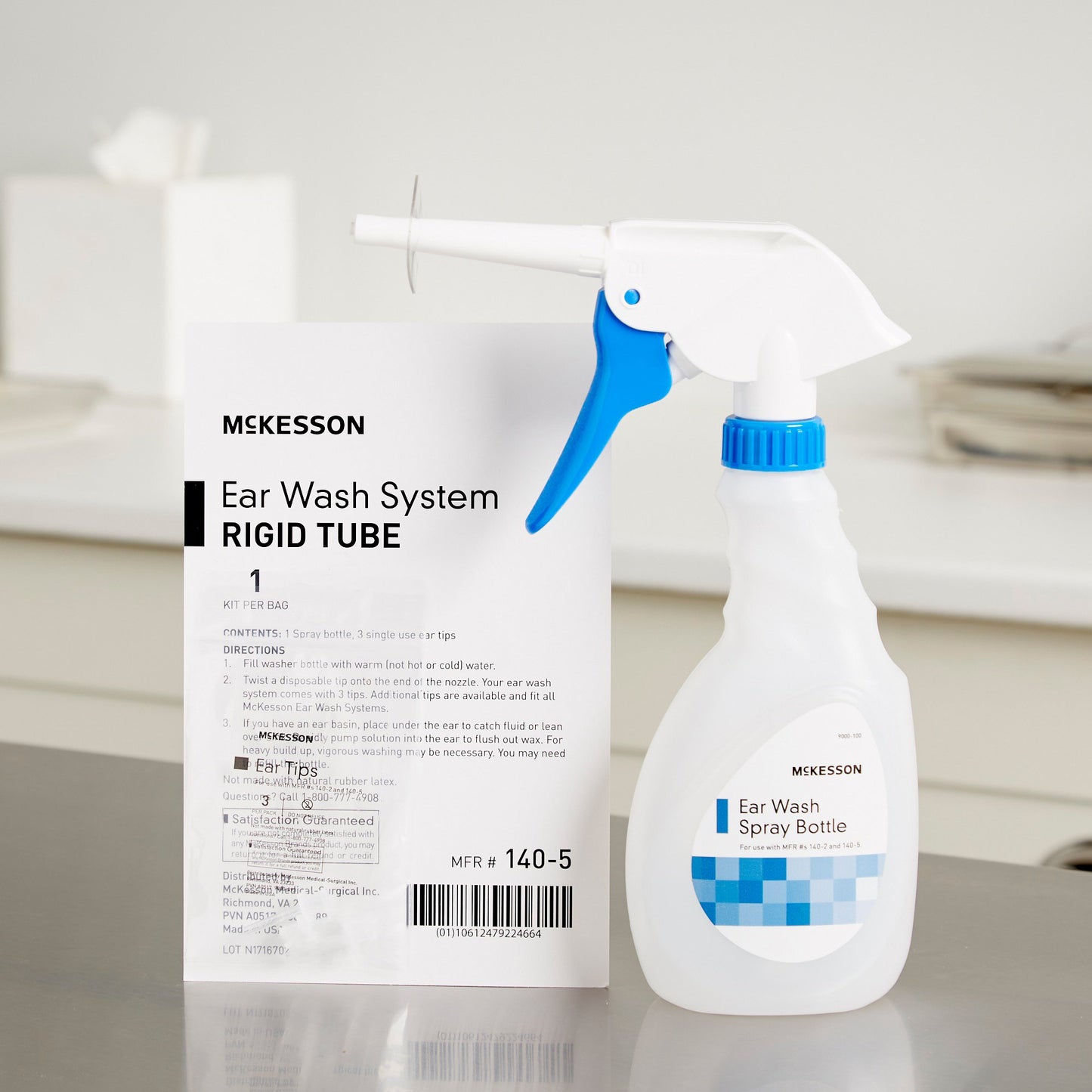 McKesson Ear Wash System Disposable Tip Blue / White (1068693_BG)