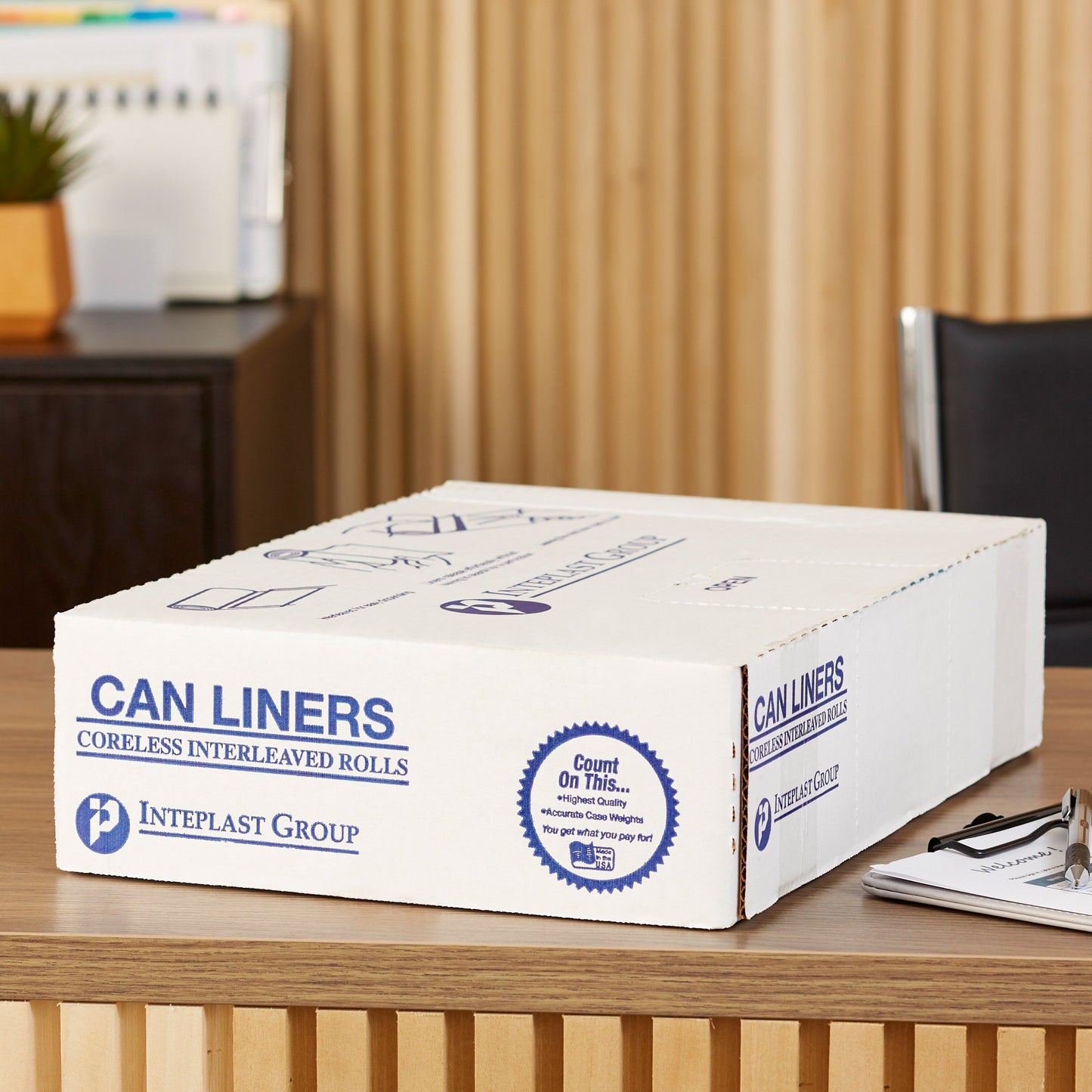 McKesson Trash Bag 45 gal. Clear LLDPE 1.15 mil 40 X 46 Inch Star Seal Bottom Coreless Roll (1137657_CS)