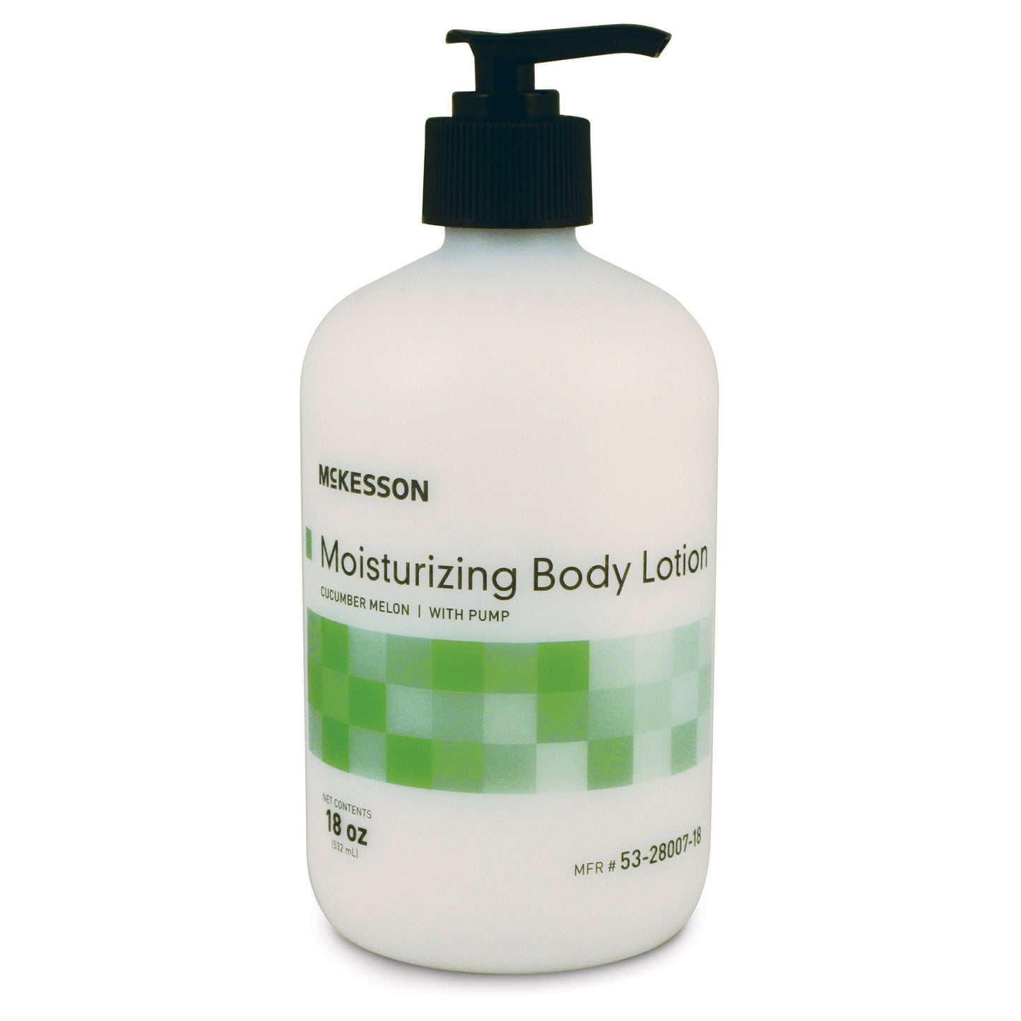 McKesson Hand and Body Moisturizer 18 oz. Pump Bottle Cucumber Melon Scent Lotion (877027_CS)