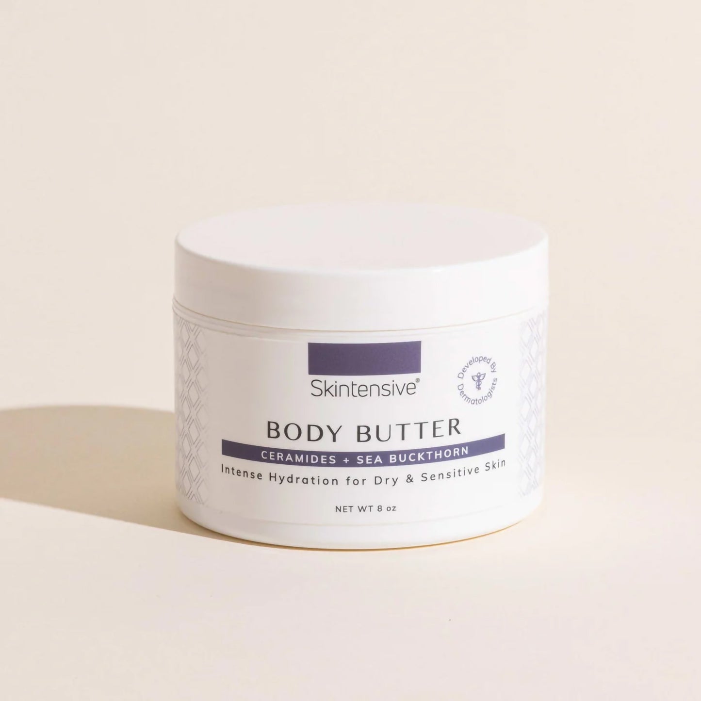 Skintensive® Body Butter Hand and Body Moisturizer 8 oz. Jar Unscented Cream (1267989_EA)