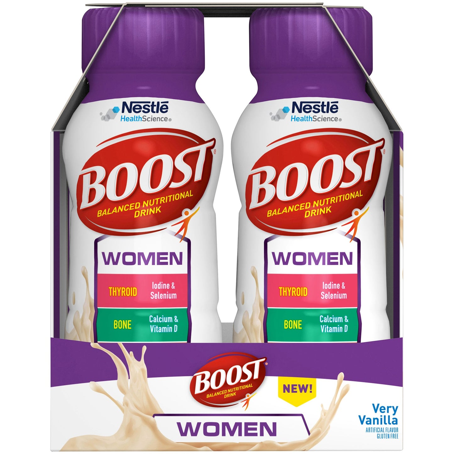 Boost® Women Oral Supplement Very Vanilla Flavor Liquid 8 oz. Bottle (983718_CS)