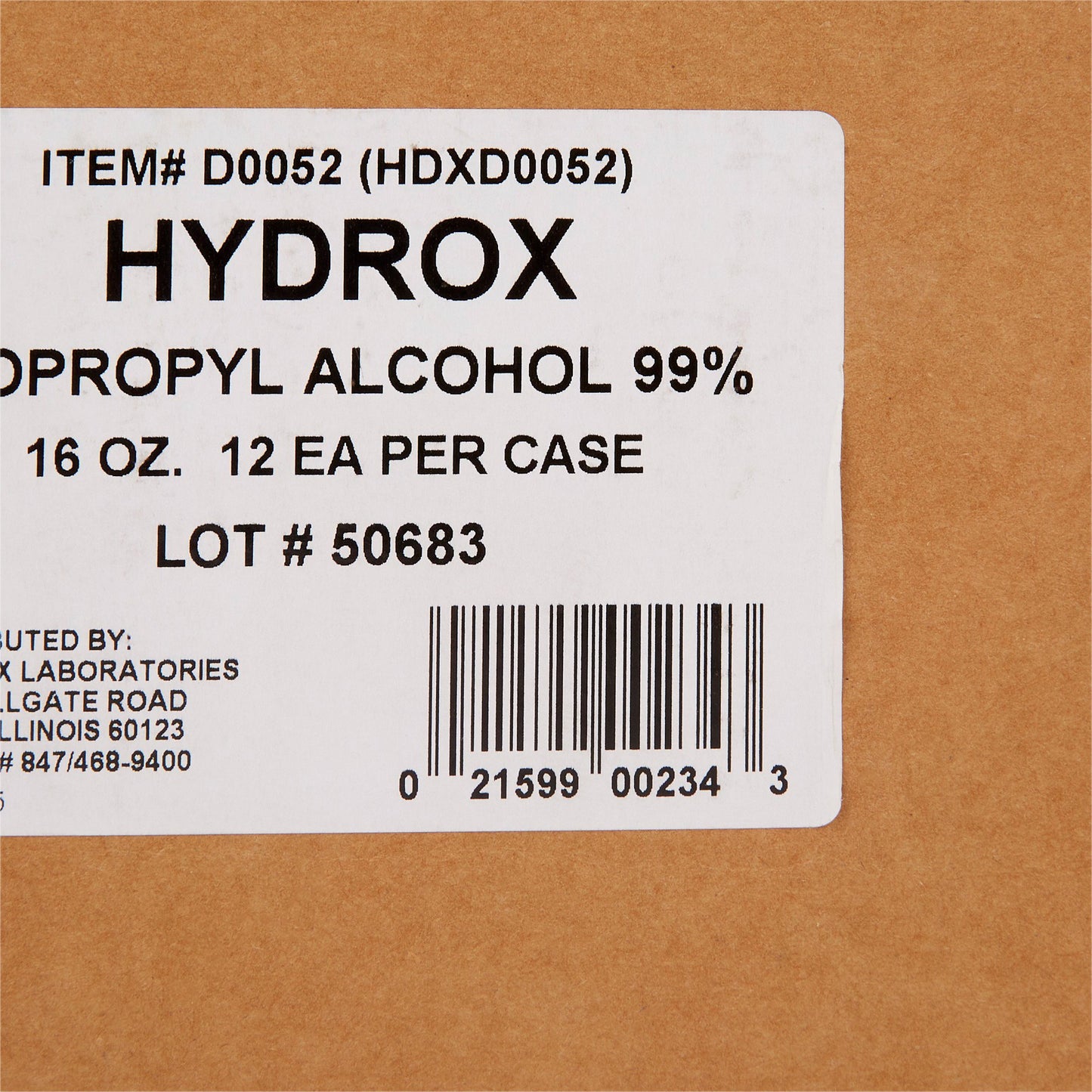 McKesson Antiseptic Isopropyl Alcohol Liquid 16 oz. Bottle (897464_EA)